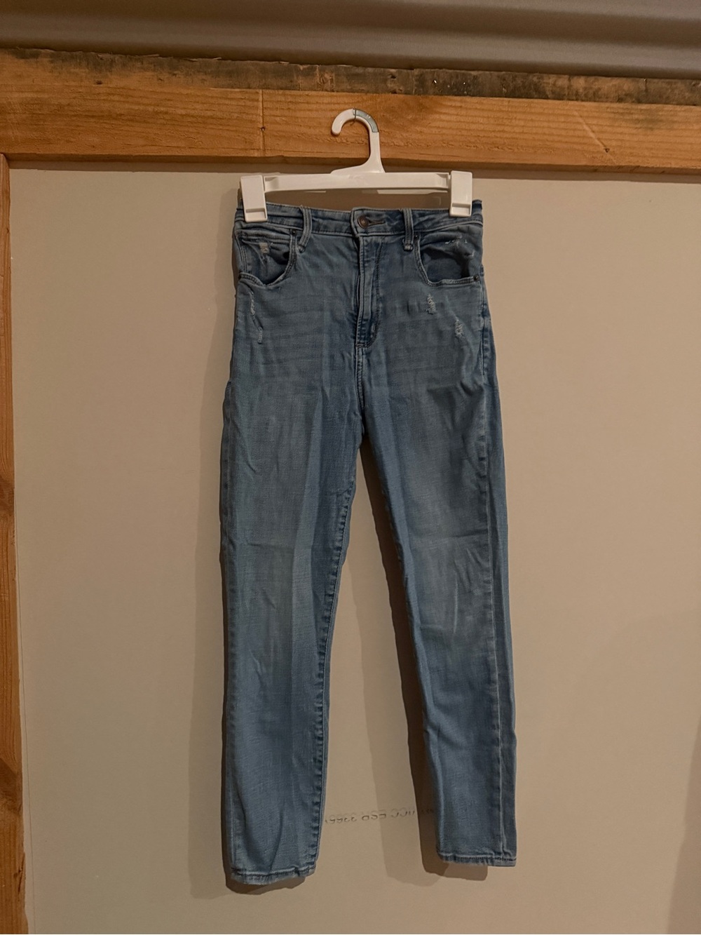 Abercrombie & Fitch Light Blue Skinny Jeans